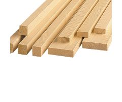 Pine Strips Square L-1m  (from 1x2 to 20x20 mm)