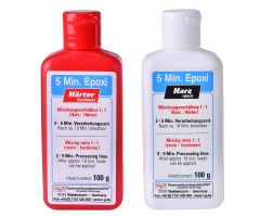 5 Minute Epoxy, kits (MR 1:1)