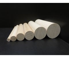 Beech-Dowels 1m (2mm- 20mm)