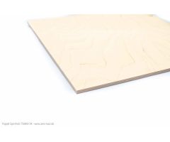 Poplar plywood 300x300 mm (3,0 -4,0 mm)