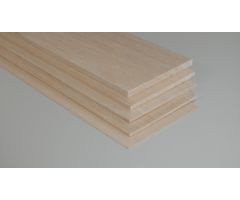 Balsa sheet 10x100 cm  (0,6mm - 35 mm)