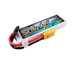 Gens ace G-Tech Soaring 3300mAh 11.1V 30C 3S1P Lipo Battery Pack with XT90 plug