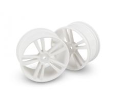 Front White Rims 2P