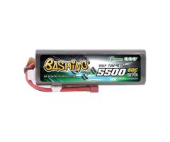 Gens ace Bashing G-Tech 5500mAh 7.6V 2S1P 60C HV  Hardcase  T Plug