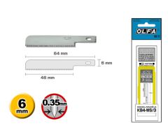 3 saw blades for professional art knife