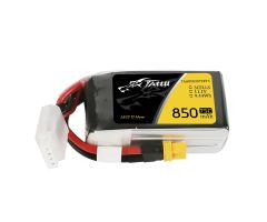 Tattu 850mAh 11.1V 75C 3S1P Lipo Battery Pack With XT30 plug