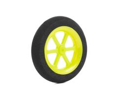 Spoked moss rubber wheel (30mm-50 mm)